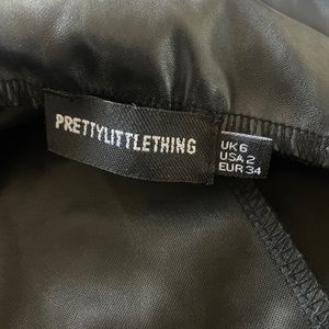 Pretty little thing leather jacket